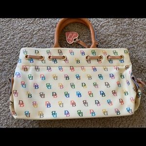 Dooney & Burke Multicolor Logo Bag